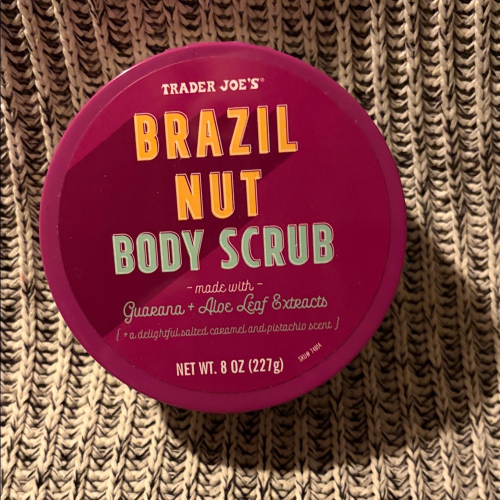 Trader Joe's Brazil Nut Body Scrub - Rich Purple 3 Available